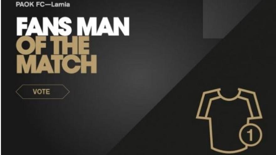 Ψηφίστε τον Fans’ Man of the Match