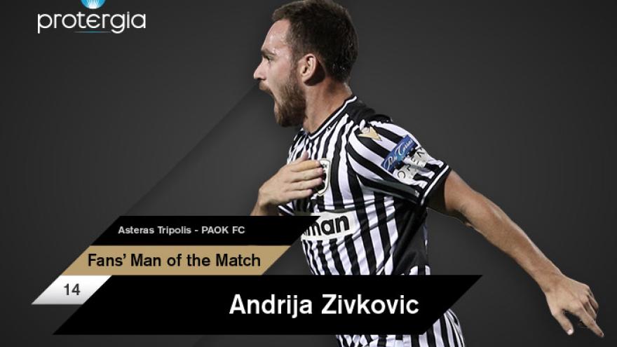 Protergia Fans’ Man of the Match ο Α.Ζίβκοβιτς