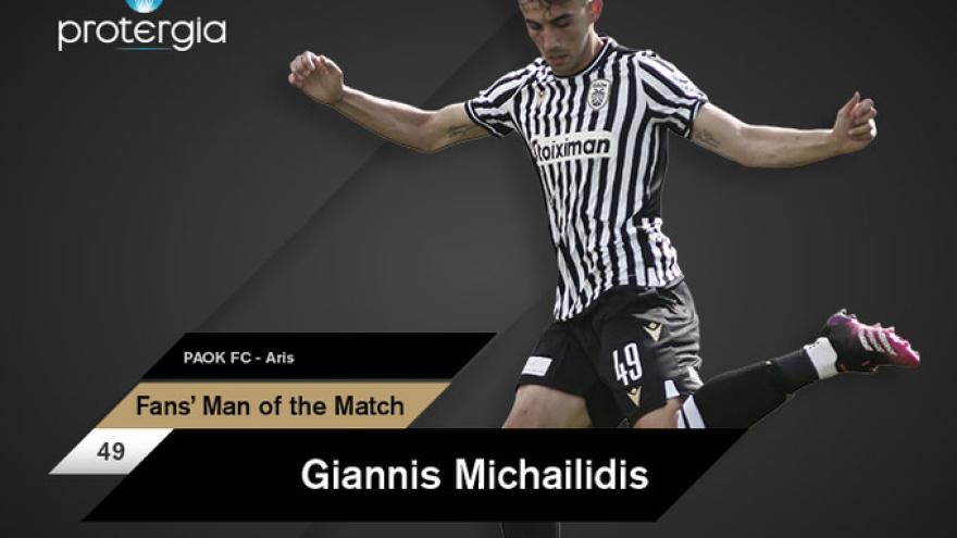 Fans’ Man of the Match ο Μιχαηλίδης
