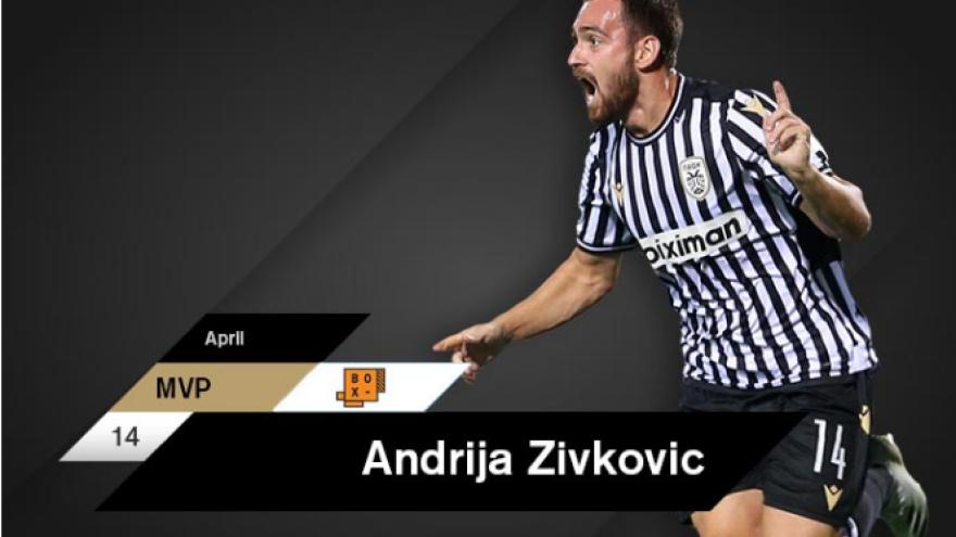 Back to back BOX MVP o Αντρίγια Ζίβκοβιτς