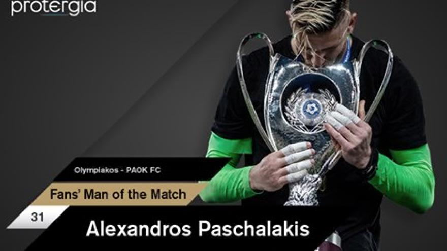 Fans’ Man of the Match o Πασχαλάκης
