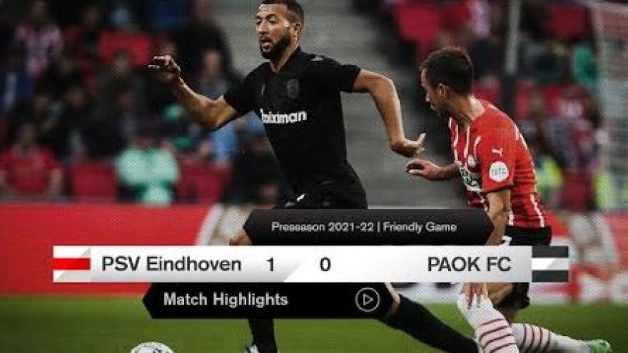 Τα στιγμιότυπα του PSV Eindhoven-ΠΑΟΚ