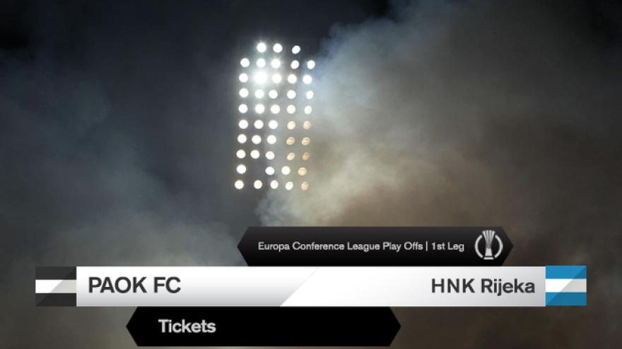 Τα εισιτήρια του ΠΑΟΚ-HNK Rijeka