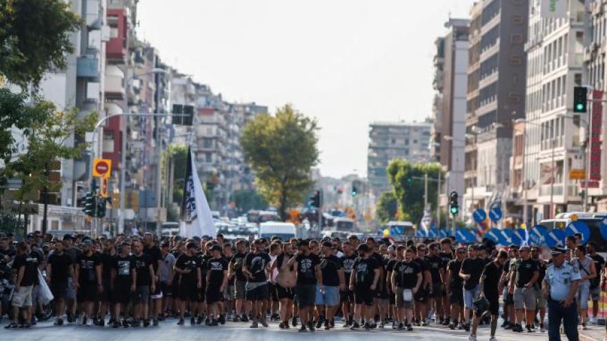 Πορεία διαμαρτυρίας των οπαδών του ΠΑΟΚ