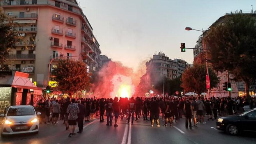 Δυναμική παρουσία ΠΑΟΚτσήδων στην Καμάρα! (pics)