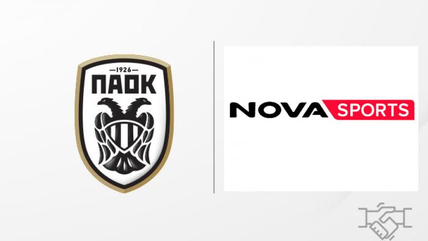 ΠΑΟΚ και NOVA κι επίσημα μαζί