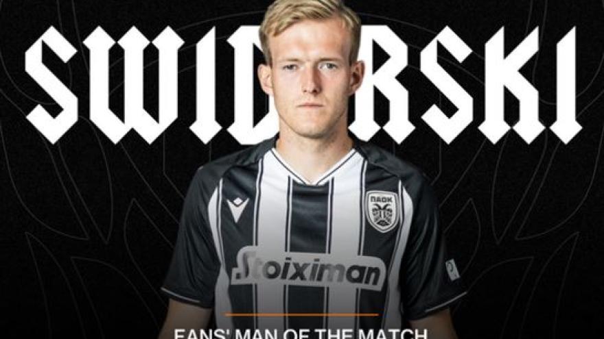 Fans’ Man of the Match ο Σφιντέρσκι