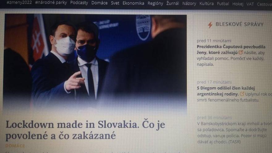 Σε κατάσταση έκτακτης ανάγκης η Σλοβακία – Τα αυστηρά μέτρα και το lock down!