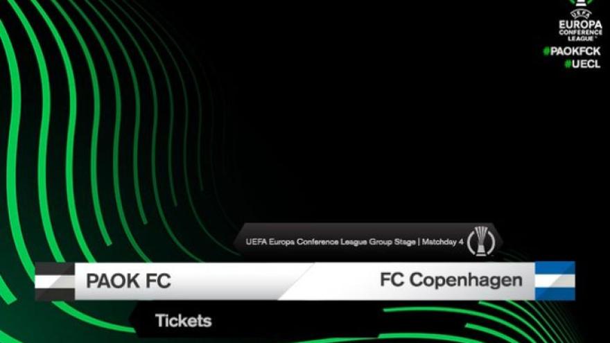 Τα εισιτήρια του ΠΑΟΚ-Κοπεγχάγη