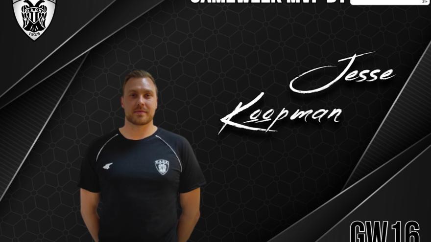 Winmasters MVP ο Jesse Koopman!