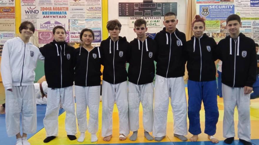 Σε προπονητικό camp στο Αμύνταιο το JUDO του ΠΑΟΚ