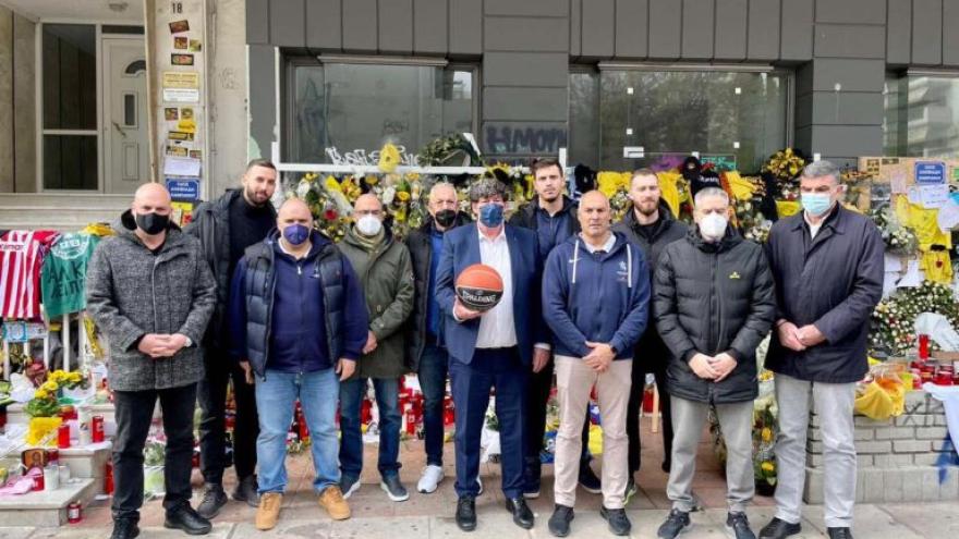 Ο ΠΑΟΚ στο σημείο της δολοφονίας του Άλκη!