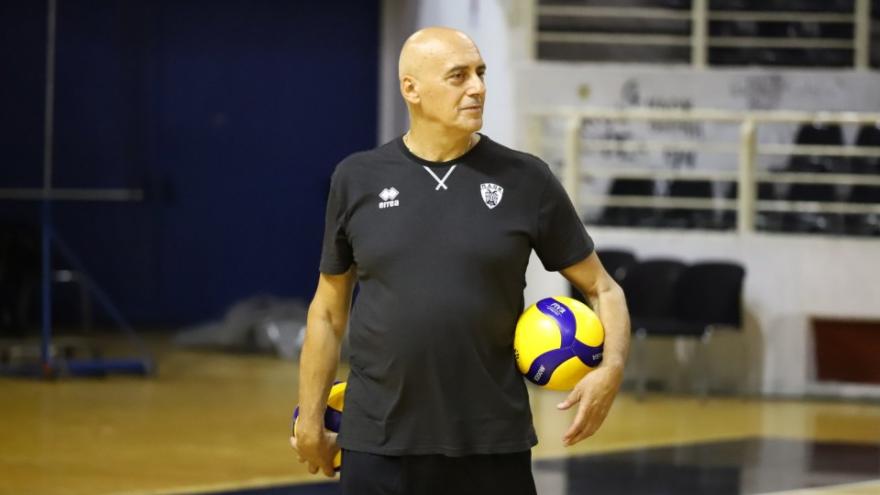 Photostory από την πρώτη προπόνηση του Βόλεϊ ανδρών
