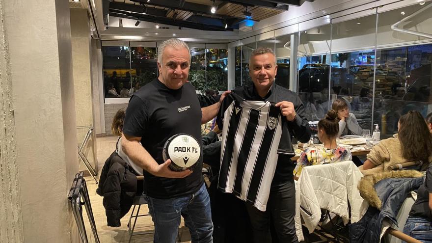 Δείπνο ενόψει της έναρξης του πρωταθλήματος για τον ΠΑΟΚ Morris! (pics)
