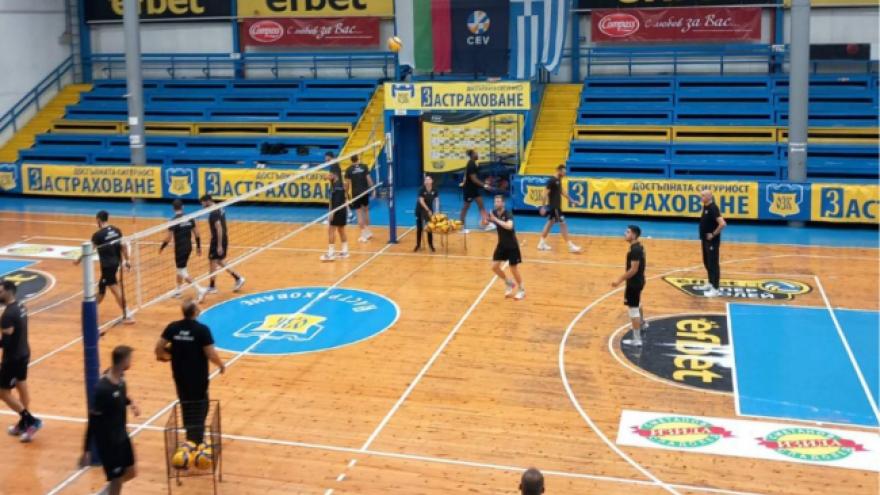 Προπόνηση επί βουλγάρικου εδάφους...