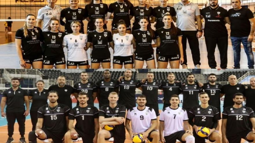 Στην κορυφή και οι δύο ομάδες volley!