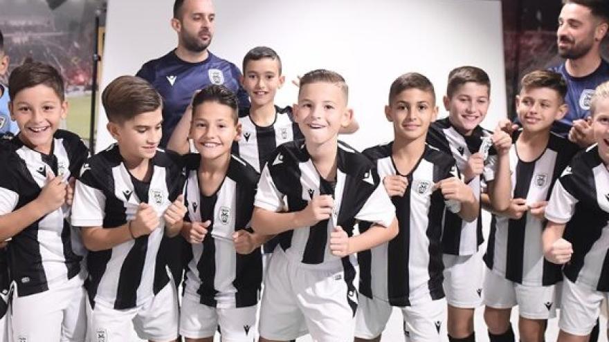 PAOK Academy Photoshooting: Backstage