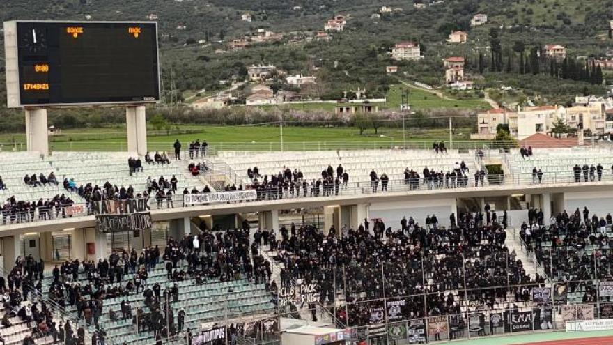 Πανό για τον Πορτοσάλτε από τους ΠΑΟΚτσήδες στον Βόλο (pic)