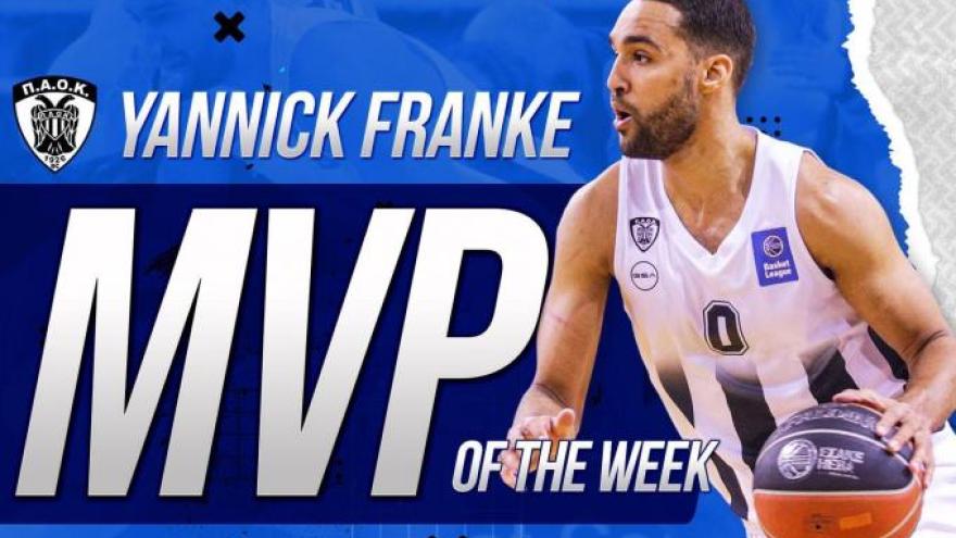 Πάλι MVP of the Week ο «μπόμπερ» Γιανίκ Φράνκε!