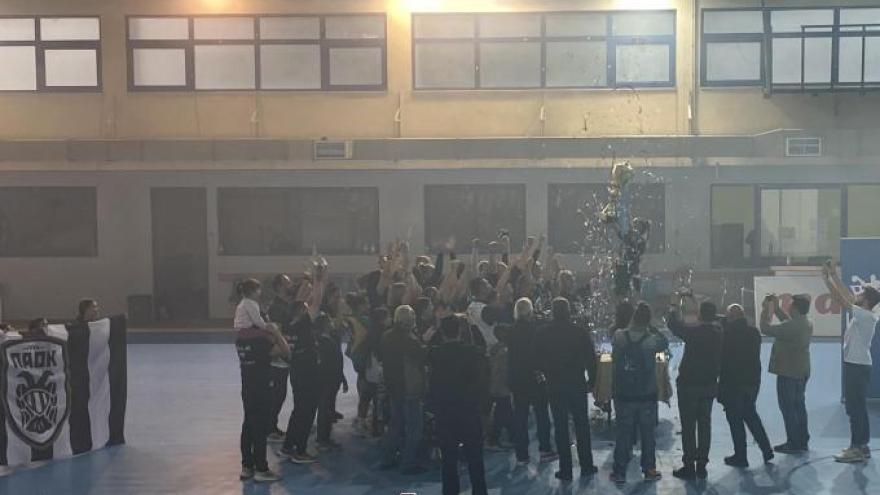 Η απονομή και οι πανηγυρισμοί για το 5ο σερί πρωτάθλημα