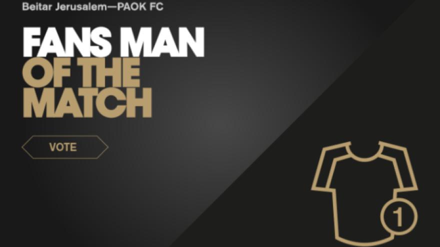 Ψηφίστε τον Fans’ Man of the Match