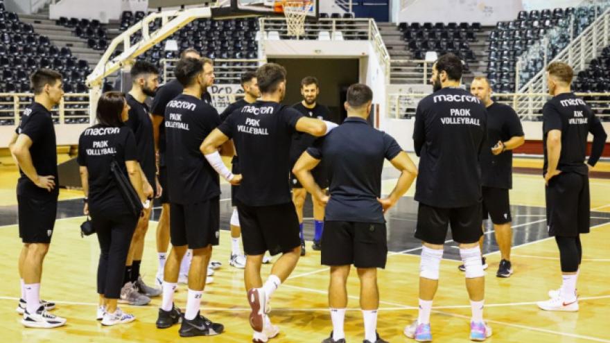 Δουλειά στο PAOK Sports Arena για τους Κυπελλούχους!