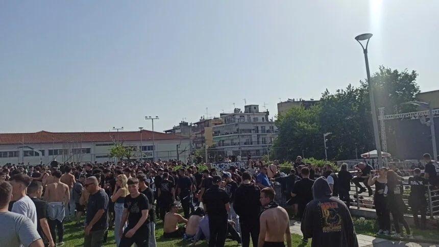 Κόσμος στην Τούμπα πριν το παιχνίδι άρης ΠΑΟΚ