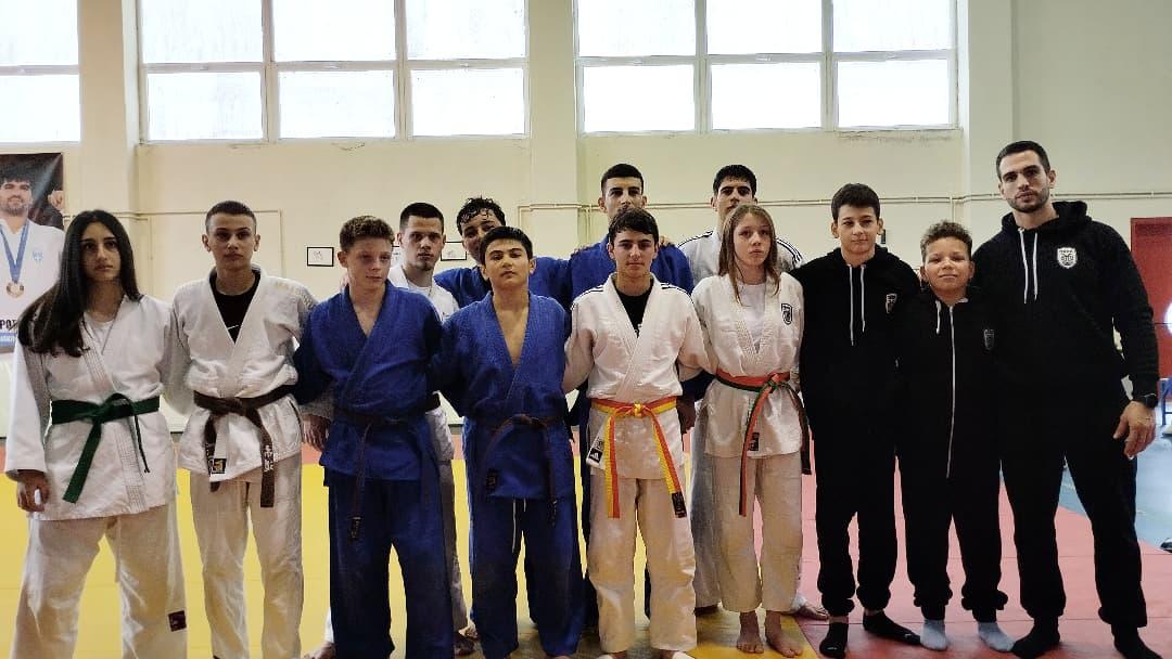 Το τμήμα τζούντο του ΠΑΟΚ στην Κοζάνη για κοινή προπόνηση με το τοπικό τμήμα