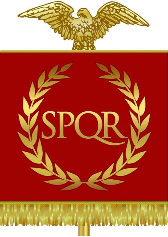 SPQR - λάβαρο της Ρωμαϊκής Αυτοκρατορίας
