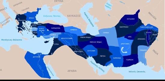 Χάρτης της σημερινής Τουρκίας, οι Μακεδογεννημένες πόλεις