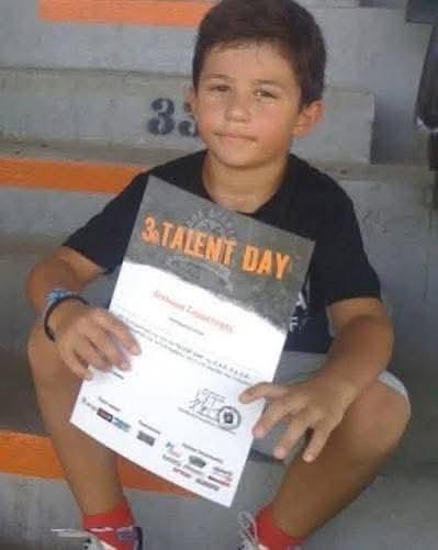 Ο Δημήτρης Χατσίδης στην δράση «Talent Day» της ΠΑΕ το 2011