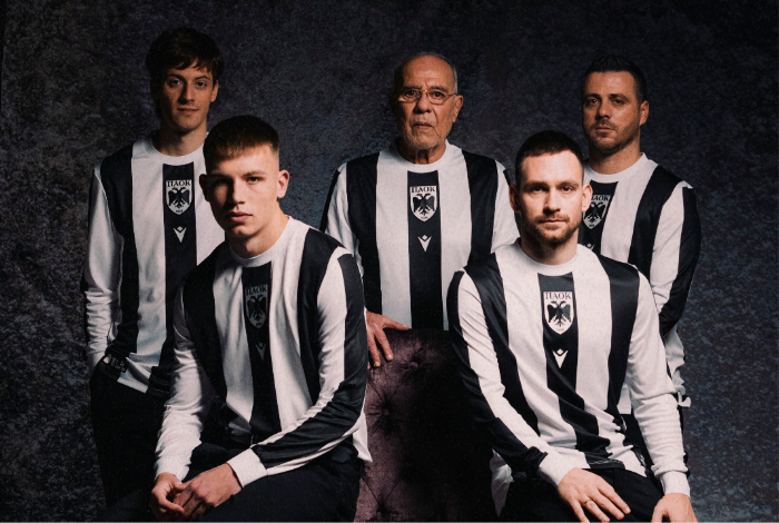 Η τιμιτική φανέλα του ΠΑΟΚ για τα 100 χρόνια ιστορίας του