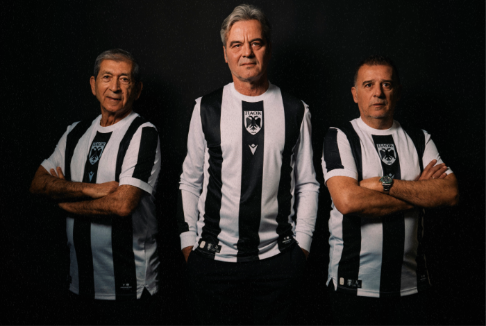 Η τιμιτική φανέλα του ΠΑΟΚ για τα 100 χρόνια ιστορίας του