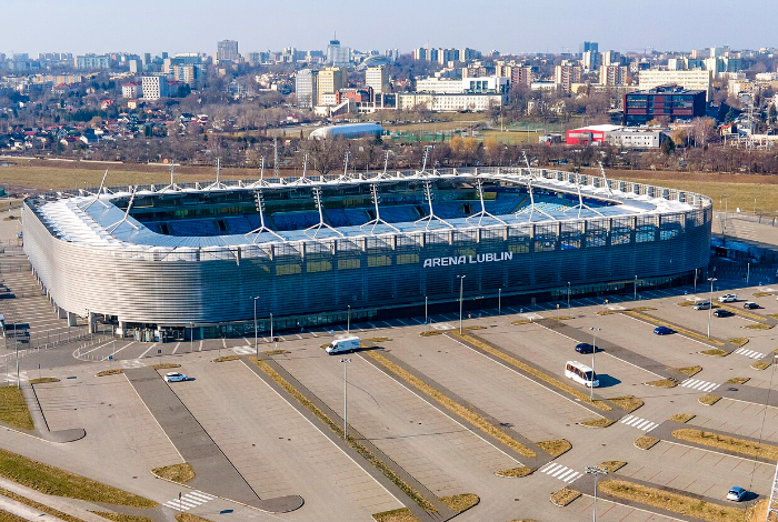 Arena Lublin - Το γήπεδο της Ντιναμό Κιέβου